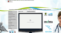 Desktop Screenshot of canalsalud.tv